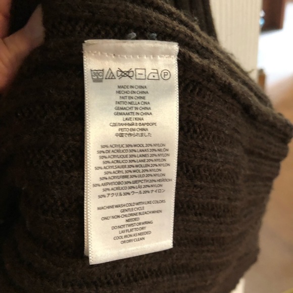 Michael Michael Kors brown ribbed cardigan size L - Picture 5 of 5